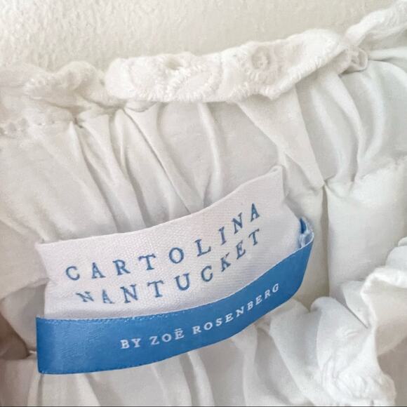 Carolina Nantucket White Eyelet Lace Skirt - Picture 5 of 8